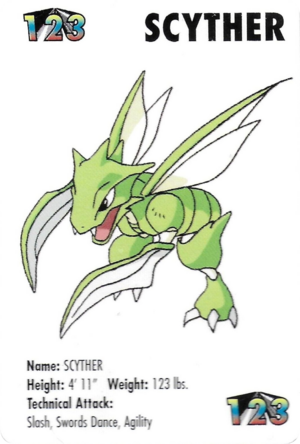 Scyther card KFC 1998.png