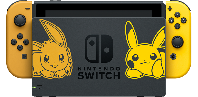 File:Nintendo Switch Pikachu and Eevee Edition front.png