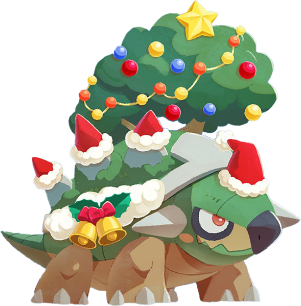 File:Café ReMix Torterra Holiday Tree outfit.png
