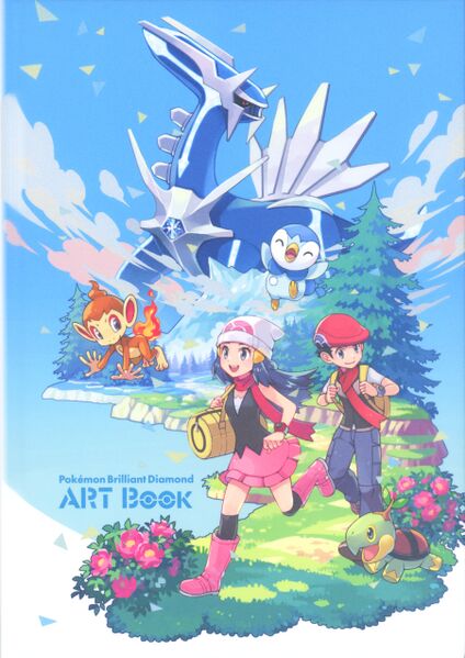 File:Pokemon Brilliant Diamond Art Book cover.jpg